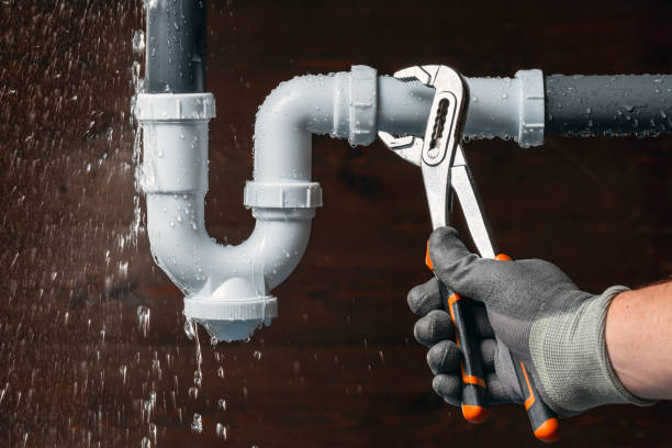 Professional Drain Cleaning technician working in Burton, OH